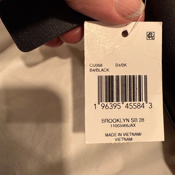 NWT Coach Black Brooklyn 28 Leather Shoulder Bag - Picture 11 of 11